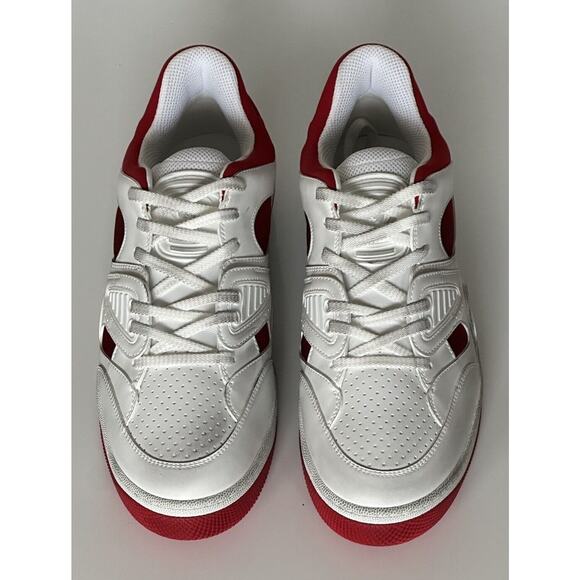 Gucci Men\'s Low-top White/Red Leather Sneakers 13 US (Gucci 12.5G) 697882 IT NIB main image 12